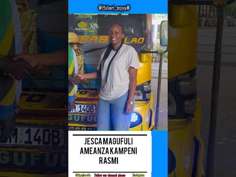 JESCA MAGUFULI SASA RASMI KUANZA KAMPENI CHATO Habari Ccm Magufuli