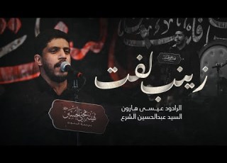  زينب لفت الرادود عيسى هارون
