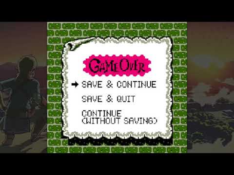 The Legend Of Zelda Link S Awakening DX Game Over GBC