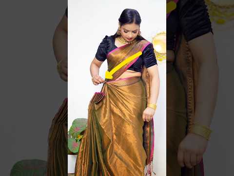 Effortless Side Pleating Tips Tutorial Saree Sareedraping Beautynstyle