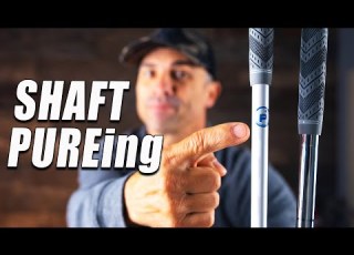 Golf Shaft PUREing Does It Actually Help PURE Vs Non PURE