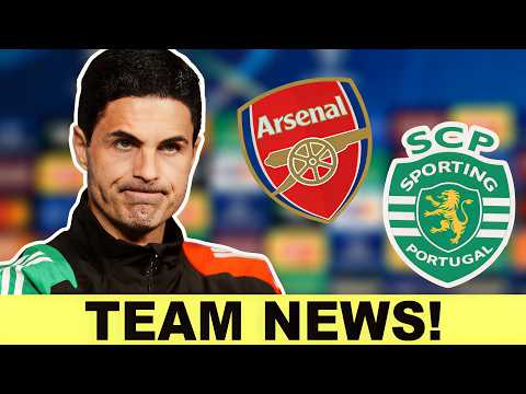ARTETA SHOCK STATEMENT AHEAD OF SPORTING CLASH INJURY CONCERN ZUBIMENDI OUT BREAKING NOW