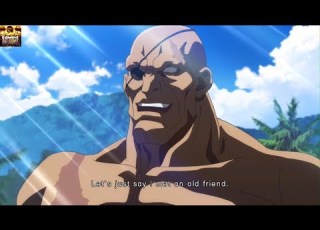  USF4 Sagat Arcade Playthrough HARDEST