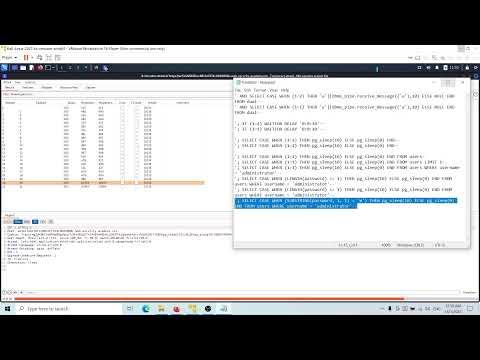Lab Blind SQL Injection With Time Delays And Information Retrieval