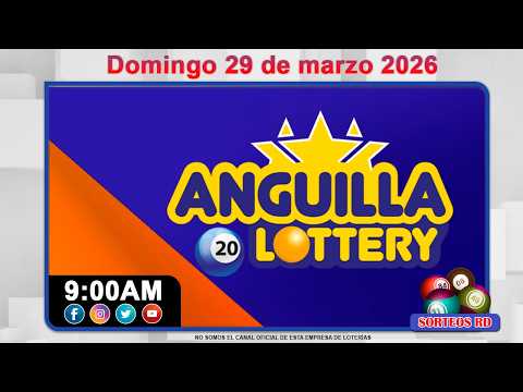 Anguilla Lottery En VIVO Domingo 29 De Marzo 2026 9 00 AM