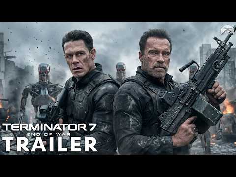 TERMINATOR 7 END OF WAR 2026 First Trailer Arnold Schwarzenegger John Cena Concept