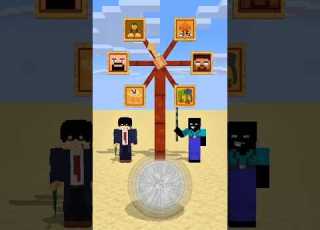 Herobrine Or Notch Friendship Shorts Trending Anime Credit By OreETV OreETV27