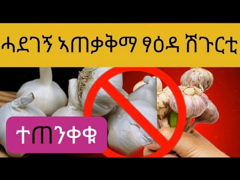 ፃዕዳ ሽጉርቲ ብከምዚ መልኽዕ ኸይትበልዑዎም Don T Eat Garlic This Way