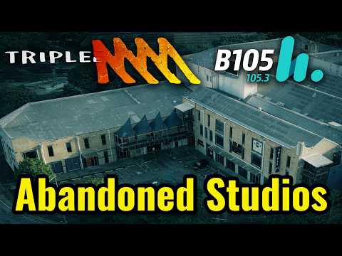 Inside An Abandoned Radio Station In Brisbane Triple M B105