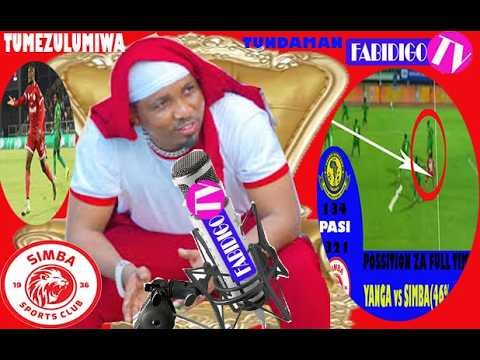 TUNDAMAN TUMEZULUMIWA OFFICIAL AUDIO MUSIC YANGA VS SIMBA 0 0 REFA KATUNYIMA GOLI LA MWALIMU