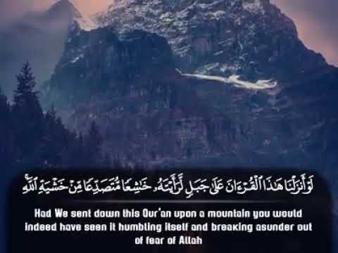 أواخر سورة الحشر من أجمل ما قرأ المنشاوي