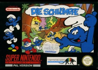  The Smurfs SNES Forest And Caves