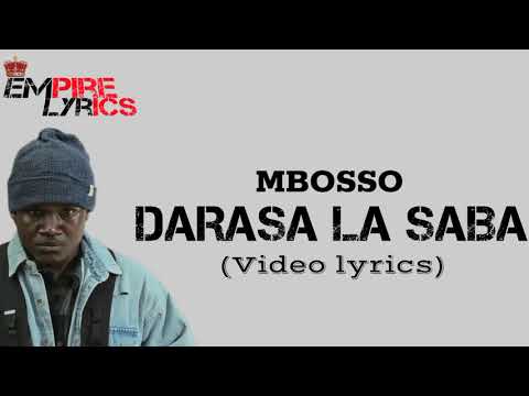 Darasa La Saba By Mbosso Video Lyrics Darasalasaba Wasafi Empirelyrics