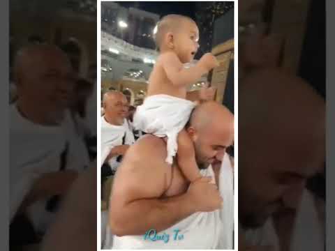 Labaik Allahuma Labaik Cute Baby Hajj Muslim Baby Short