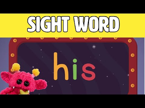 HIS Let S Learn The Sight Word HIS With Hubble The Alien Nimalz Kidz Songs And Fun