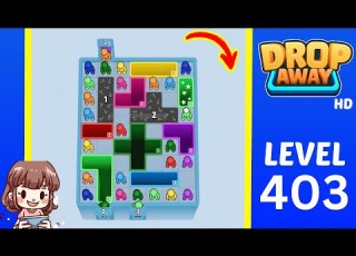 Drop Away Level 403 Solution Walkthrough