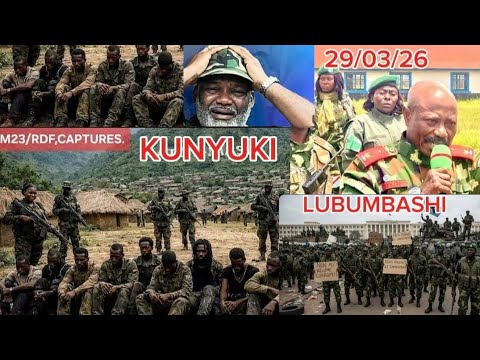29 03 26 TRAITORS IN THE FARDC HUMILIATED GENERAL EDDY KAPEND LAUNCHES HUNT DOWN KUNYUKI RDF C