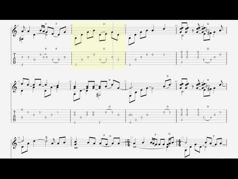 Wonderful Tonight Eric Clapton Fingerstyle Guitar TAB