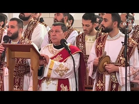 مزمور التوزيع سبوت واحاد الصوم المقدس المعلم ابراهيم عياد خورس شمامسة باريس