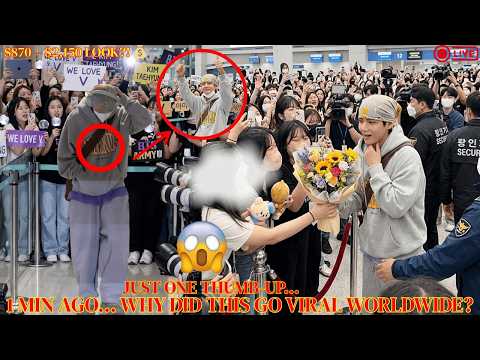 1 MIN AGO Taehyung Thumb Up FREEZES The World VIRAL Worldwide Facts Revealed