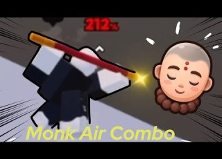 Project Smash Monk S Air Combo Montage Projectsmash Roblox