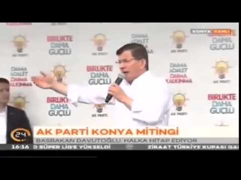 Davutoğlu Ndan Konya Da Seks Cumhuriyeti Gafı