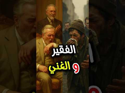 ازدواجية المجتمع في التعامل مع الفقير والغني قصيدة قصيرة تزلزل القلوب