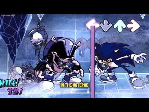 FNF Try Harder But Sonic EXE 2011X VS Zephaniah Cover Friday Night Funkin
