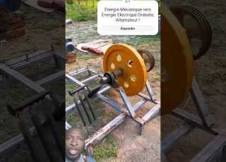 Énergie Mécanique Vers Energie Electrique Gratuite Alternateur Machine Shortsfeed Freeenergy