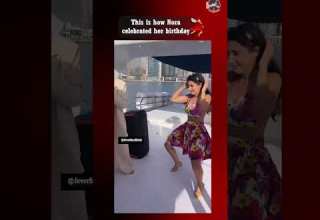 Have You Seen Nora S Special Birthday Dance Step Norafatehi Bollywood Feverfm