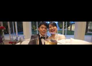  結婚式 エンドロール 純白の花嫁 逗子三兄弟