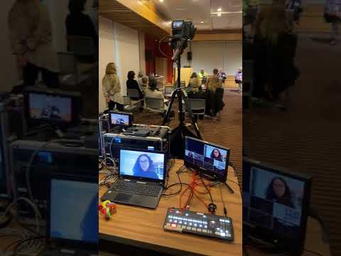 Hybrid Virtual Live Stream Behind The Scenes