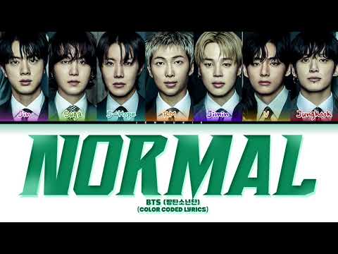 BTS 방탄소년단 NORMAL Explicit Ver Lyrics Color Coded Lyrics