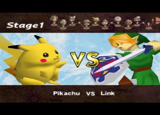  Super Smash Bros 64 Pikachu Classic Mode HD
