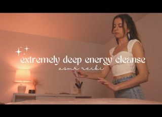  ASMR REIKI Extremely Deep Full Body Energy Cleanse Cord Cutting Chakra Balancing Hand Movements