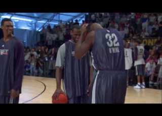 Shaq Breakdances At 2007 All Star With LeBron