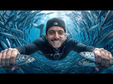 سبحت داخل إعصار من مليون سمكة في الفلبين