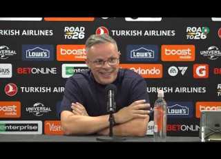 Post Match Press Conference With The Head Coach Of The National Team Following The Friendly Again