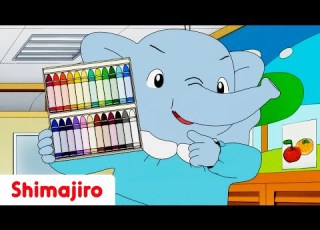Rainbow Crayons Back To School Special Compilation Shimajiro