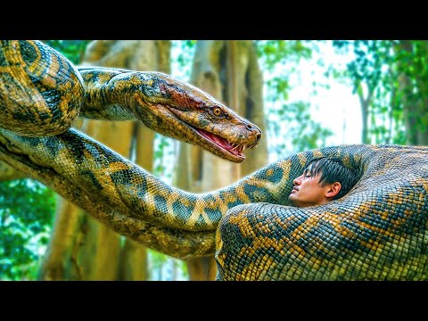 مجموعة اتحبسوا فى غابة اكتشفوا أكبر أناكوندا قديمة تم استدعاؤها من آكلى لحوم البشر ملخص فيلم مجموعة اتحبسوا فى غابة اكتشفوا أكبر أناكوندا قديمة تم استدعاؤها من آكلى لحوم البشر ملخص فيلم