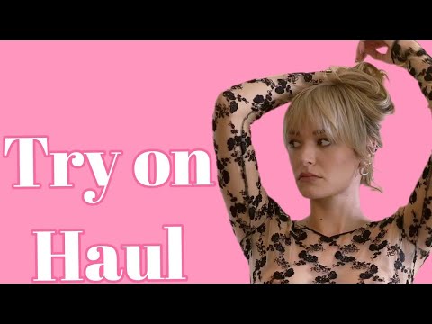 K Micro Bikini Try On Haul Transparent Transparent Lingerie See Through Style 21