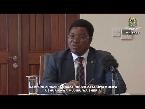 Waziri Mkuu Azitaka Kampuni Zinazosambaza Nguzo Za Umeme Kulipa Ushuru Kwa Mujibu Wa Sheri