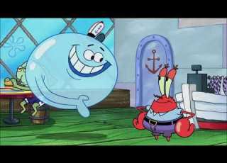 Clean Bubble Gets Hired SpongeBob Clip