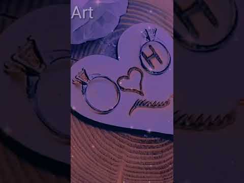 اجمل تصميم على حرف H Mضخم