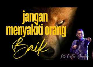 JANGAN MENYAKITI ORANG BAIK PETER GUNTUR