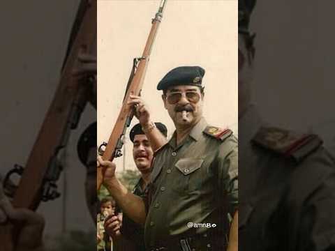 الوداع الاخير ل صدام حسين مع شعبه صدام حسين العراق صداميون صداميات حضرتك هالمعتني