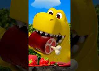  Yummy Dinosaur S Colorful Eating Hogi Dinosaur Shorts