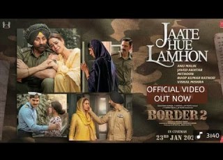 BORDER 2 Jaate Hue Lamhon Official Video Sunny D Varun Diljit AhanAnu Mithoon Roop Arijit Javed