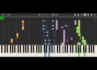 Super Princess Peach Giddy Sky Synthesia HD 60 Fps Re Upload