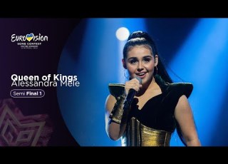 Alessandra Mele Queen Of Kings LIVE Melodi Grand Prix 2023 Semi Final 1